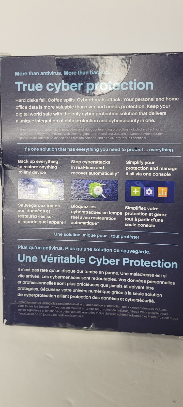 Acronis Cyber Protect Home Office 1 PC/MAC Advanced Version 1yr. 500GB Cloud