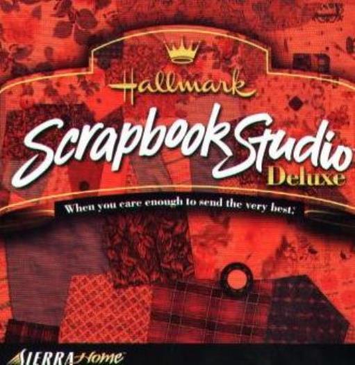 Hallmark Scrapbook Studio Deluxe PC CD create images pictures crafts templates