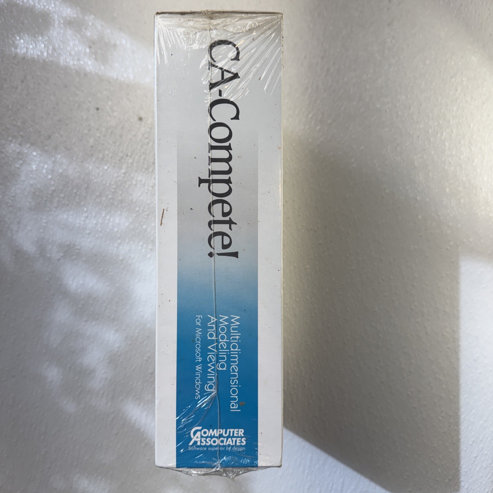 CA-Complete! for Windows Computer Associates 1992 data modeling Demo Copy SEALED