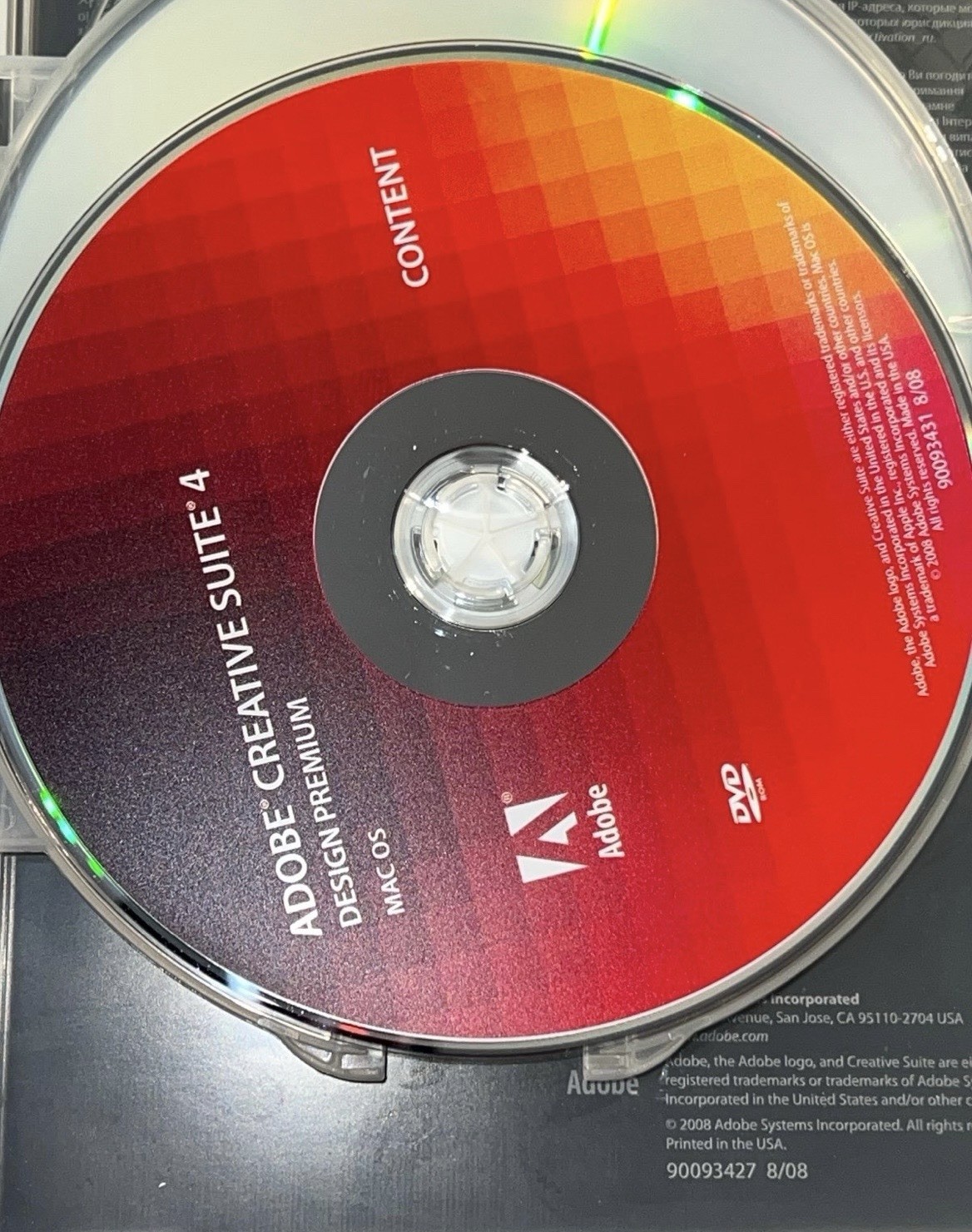 Adobe Creative Suite 4 CS4 Design Premium Full Retai DVD Version