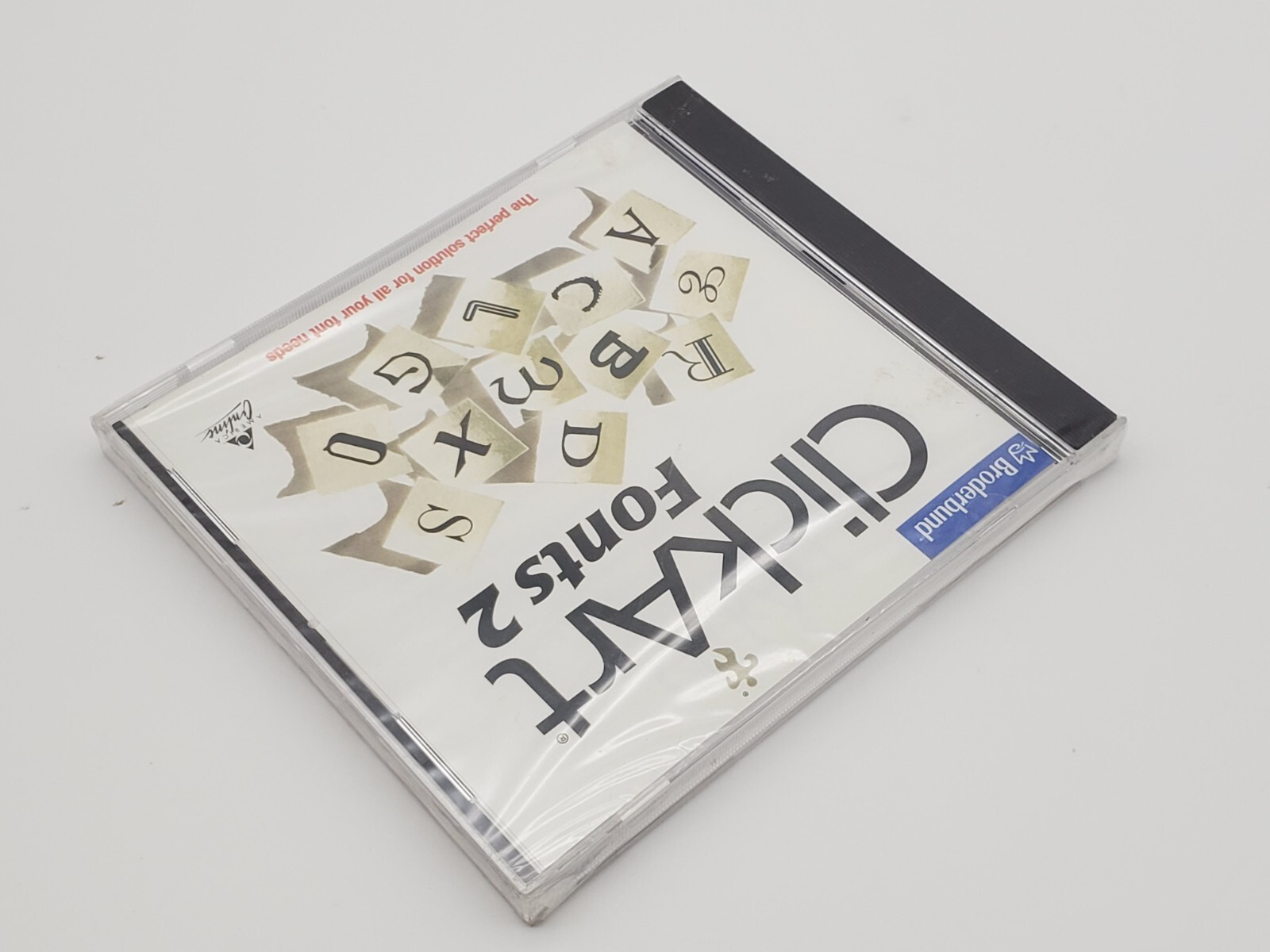 ClickArt Fonts 2 (Jewel Case) – Broderbund – New