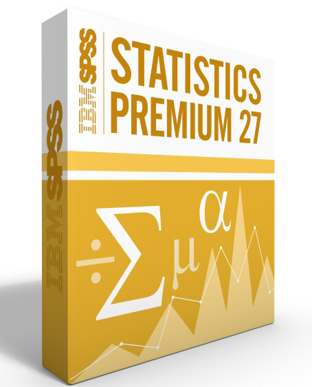 SPSS Statistics Grad Pack 27.0 PREMIUM-Windows or Mac – 12 month license