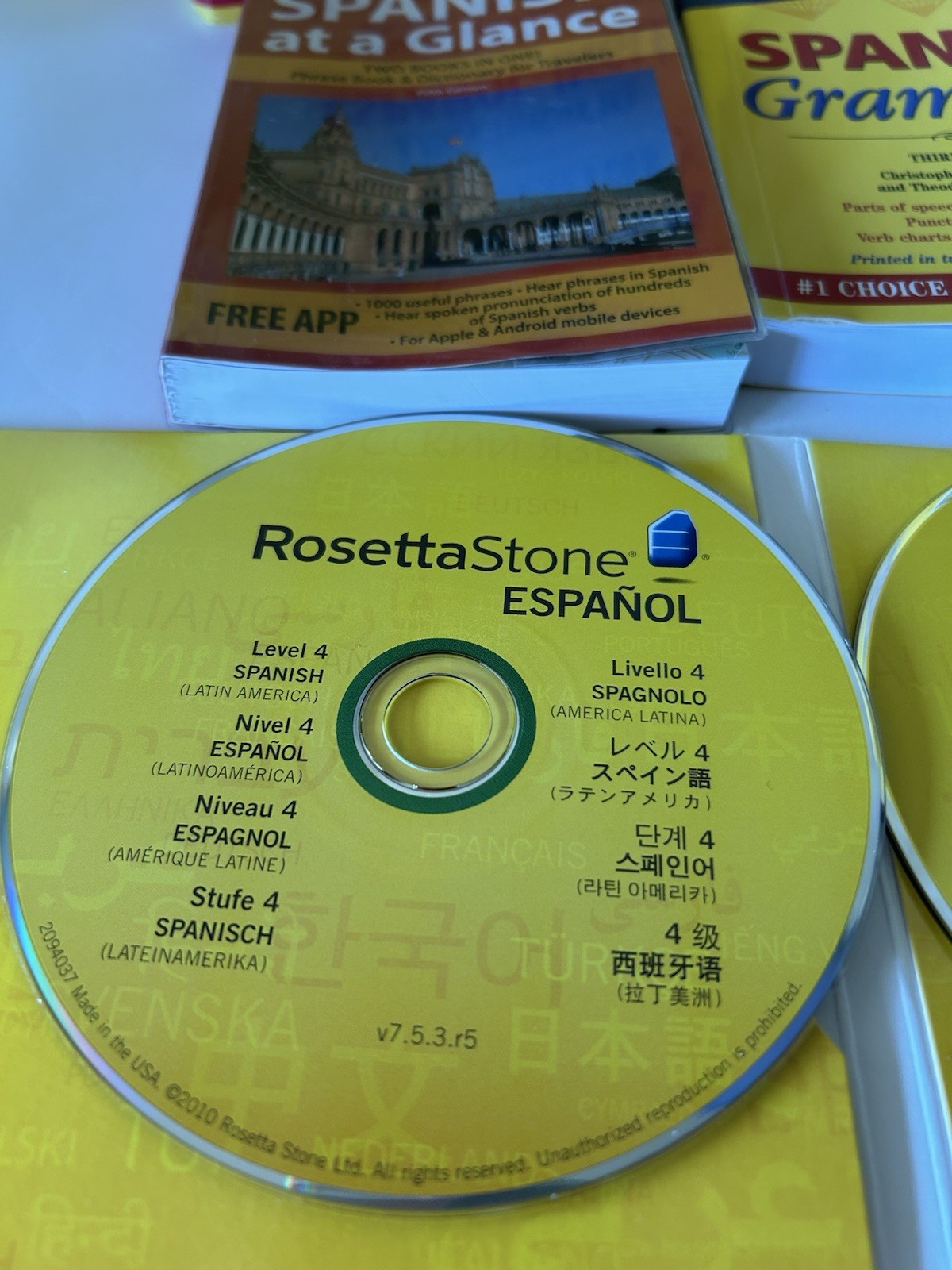 Rosetta Stone Español Spanish Latin Levels 1-5 Set Complete Set
