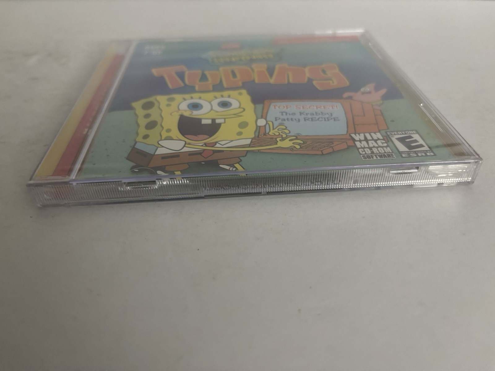 Spongebob Squarepants Typing WIN/MAC CD ROM Keyboarding Brand New & Sealed