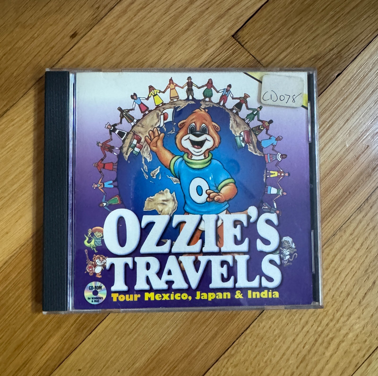 Ozzie’s Travels Tour Mexico, Japan & India CD Rom for Windows & Mac
