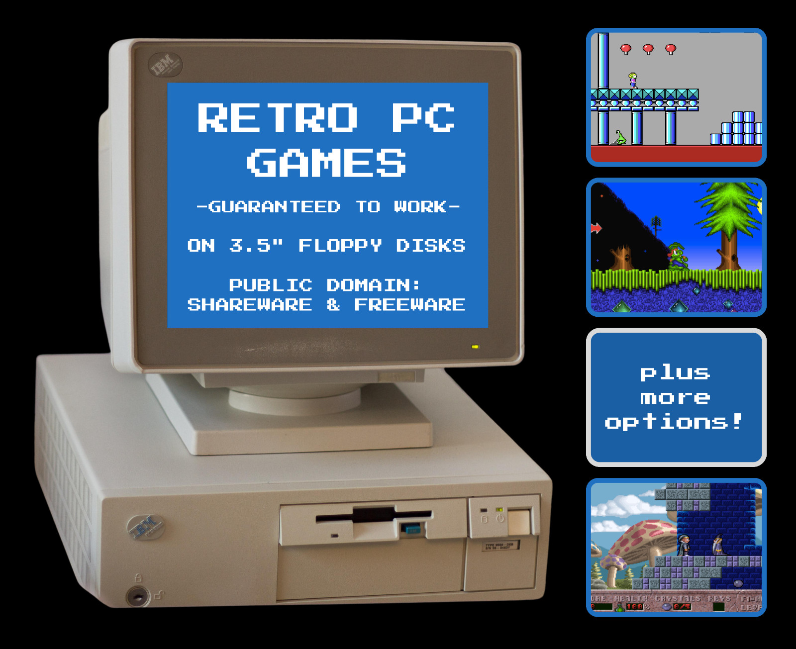 🕹️💾🕹️ PC Computer Games on Floppy Disks: Retro Software – Shareware/Freeware