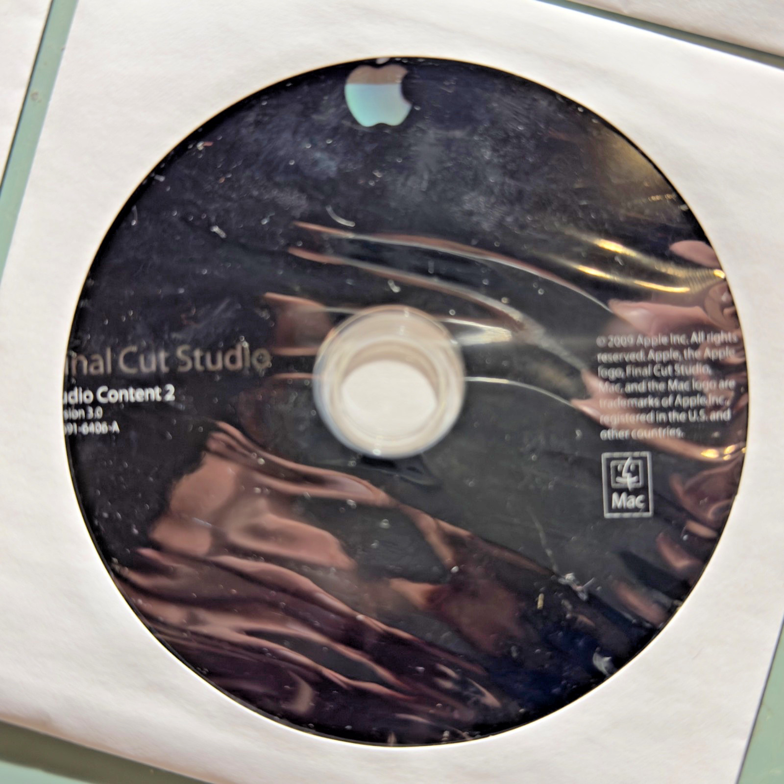 Apple Final Cut HD Studio Upgrade (Studio 3 Upgrade) MB643Z/A FCP Motion DVD SP