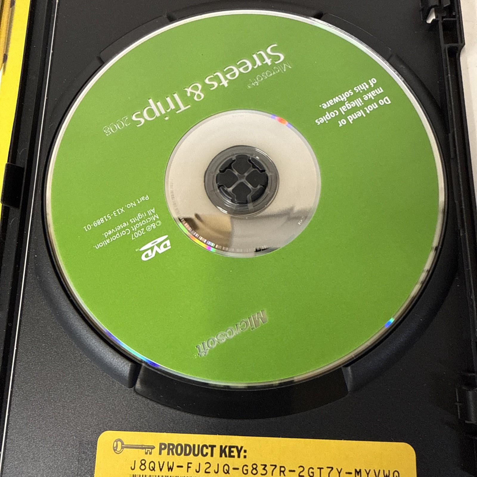 Microsoft Streets and Trips 2008 With Product Key Windows XP Vista – No GPS Unit