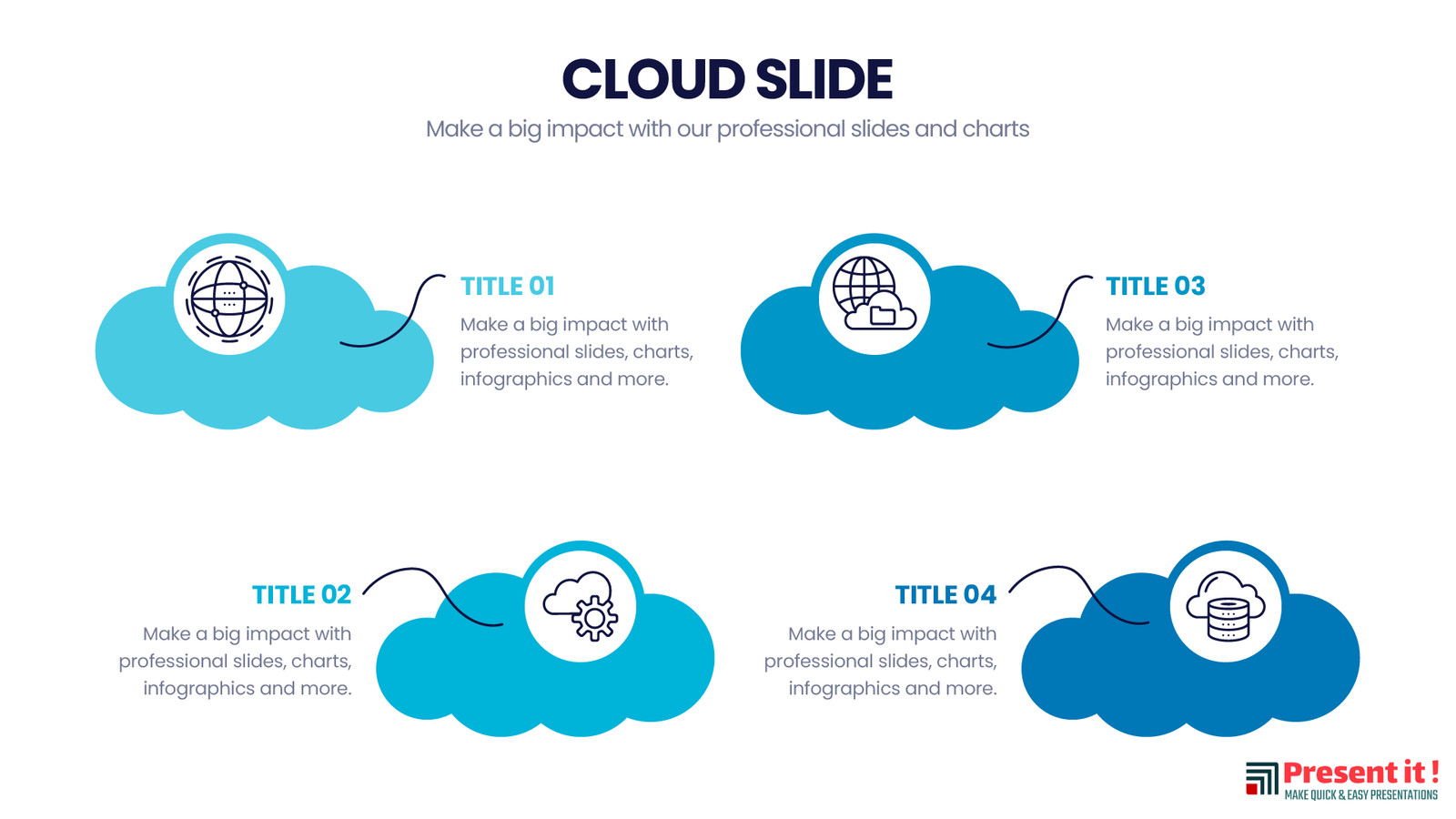 Cloud Infographic Slides Templates