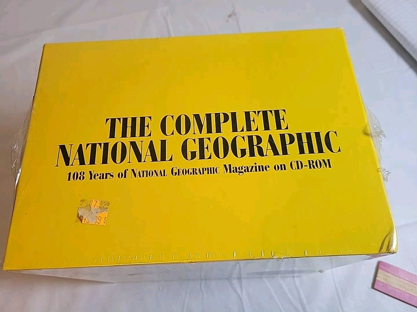 Vtg 1997 National Geographic Complete Sealed CD-ROM 1888-1990 * PC Computer *