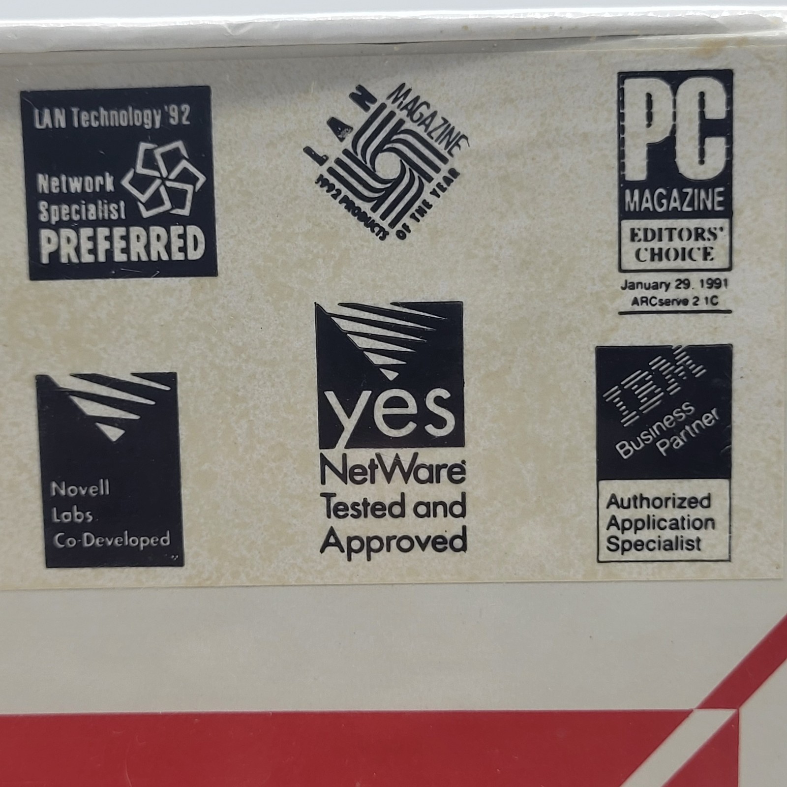 Cheyenne ARCserve Backup Software NetWare Eduquest Sealed Vintage Server Box IBM