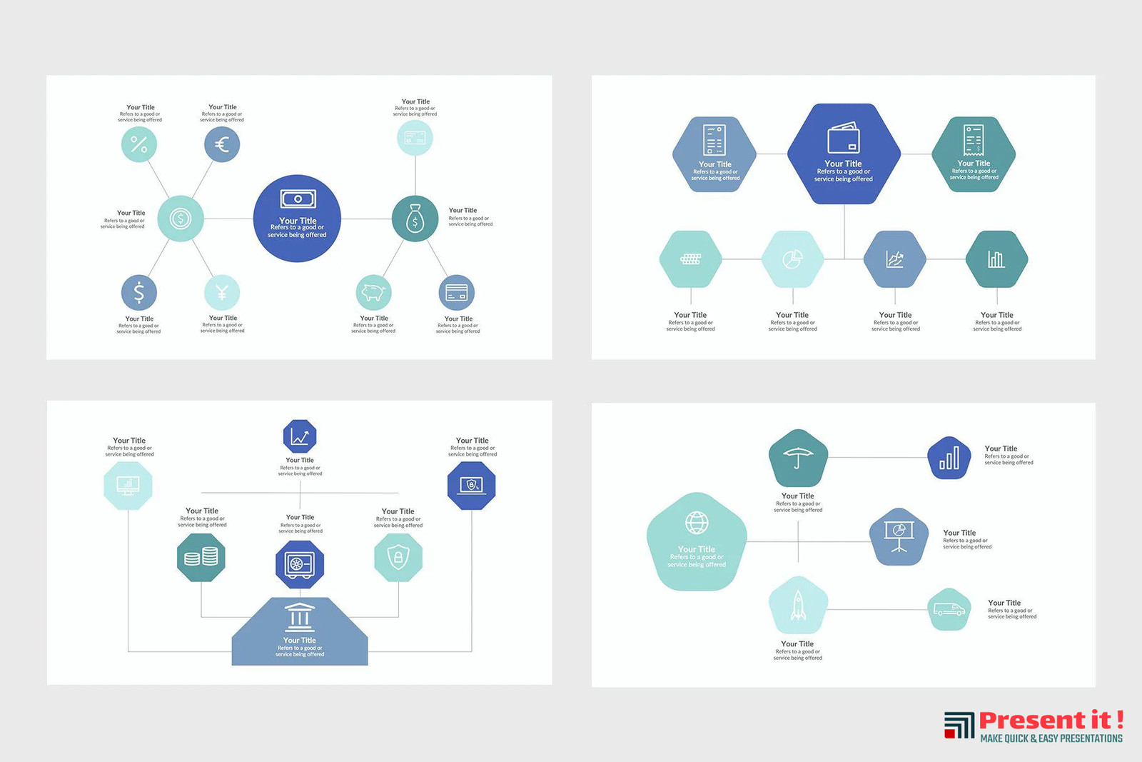 Mindmap Infographics Templates