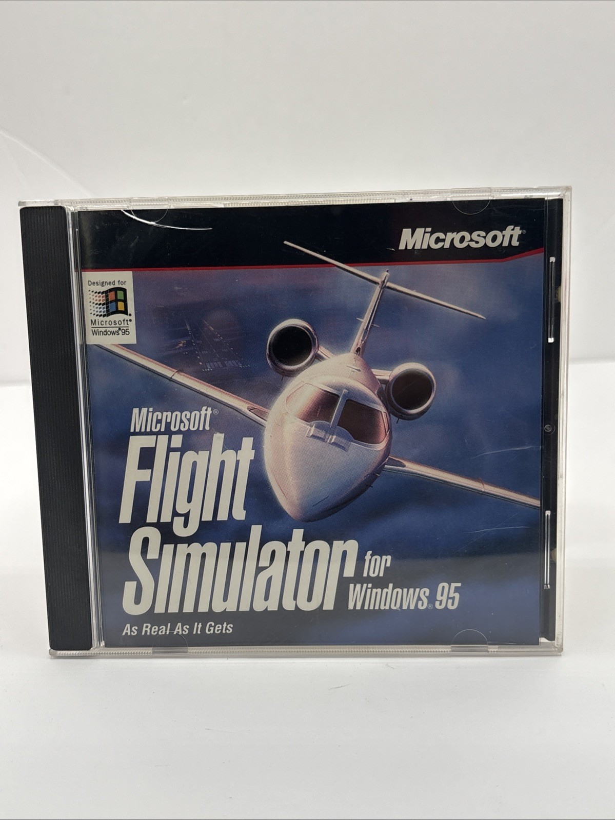 Microsoft Flight Simulator for Windows 95 As Real As it Gets! PC CD