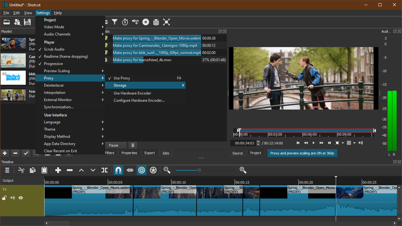 Shotcut Professional HD Video Editing Software Suite- 4K Movie Windows & Mac DVD