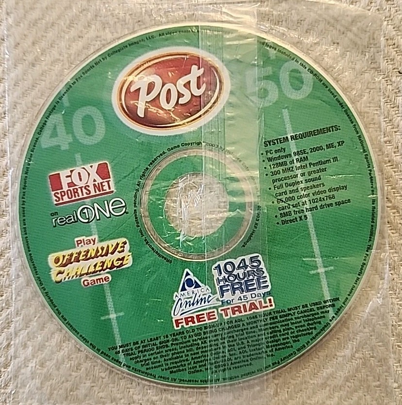 Vintage CD DVD-ROM ~ Jackie Chan Asteroids Pillsbury Goofy Shrek Clue AOL ~ NIP