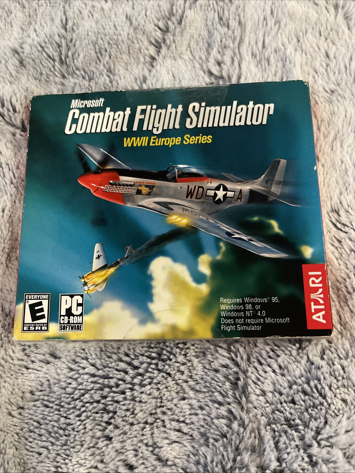 Microsoft Combat Flight Simulator WWII Europe Series PC CD ROM Game 2003 SEALED