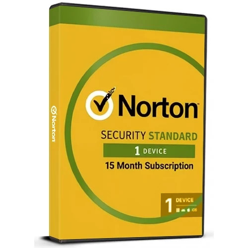 Norton 360 Standard 2026 Antivirus software for 1 Device 15 month
