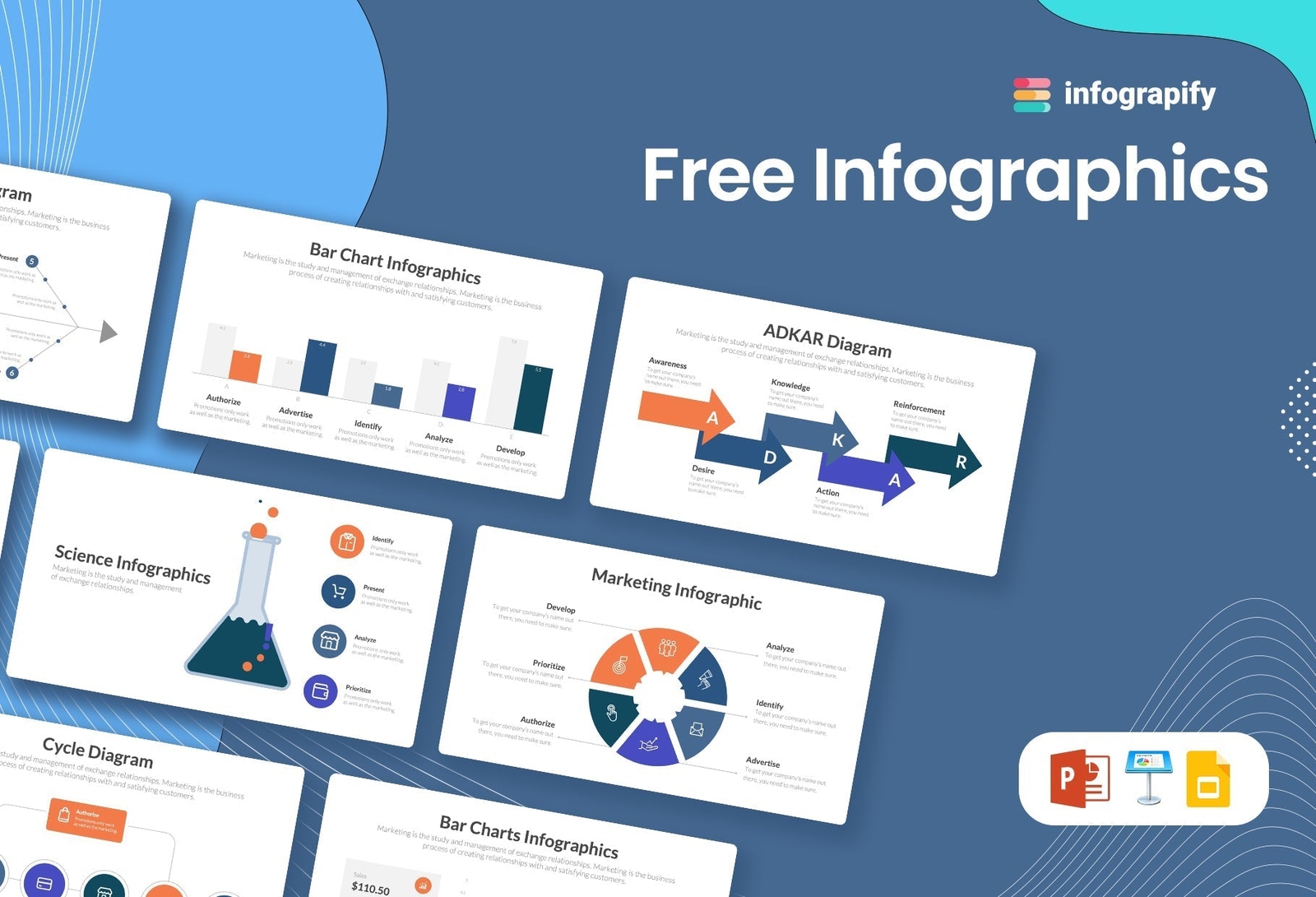 Digital Marketing Infographics Templates