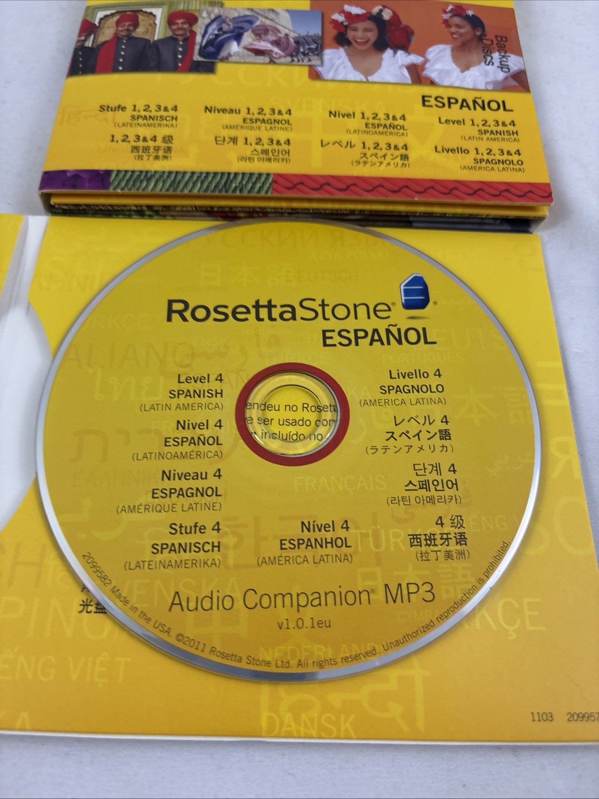 ROSETTA STONE Complete ESPAÑOL Spanish Version 4 Level 1, 2, 3 4 new in Open Box