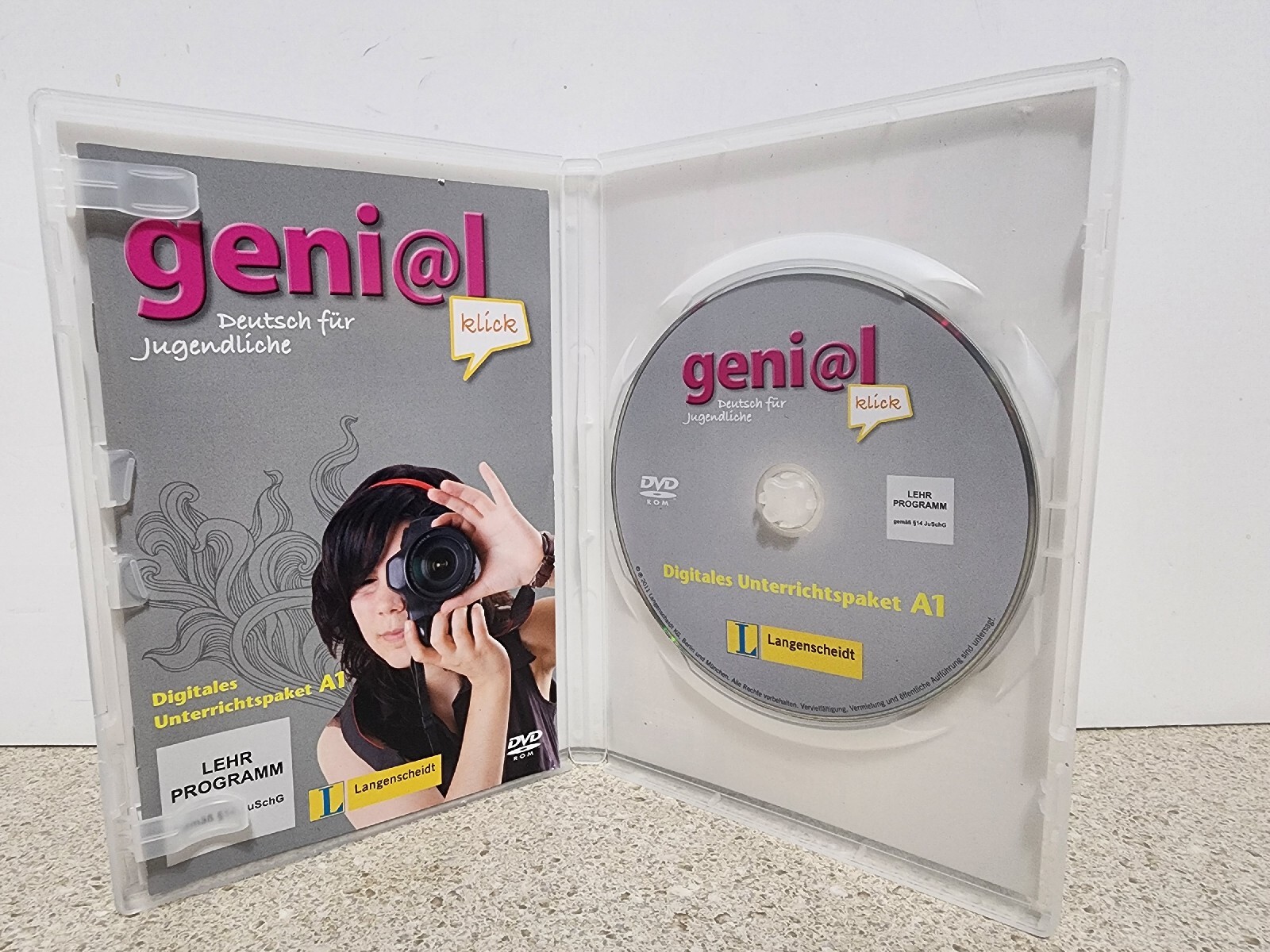 Geni@l Klick: Digitales Unterrichtspaket Auf DVD-Rom A1 (German Edition)