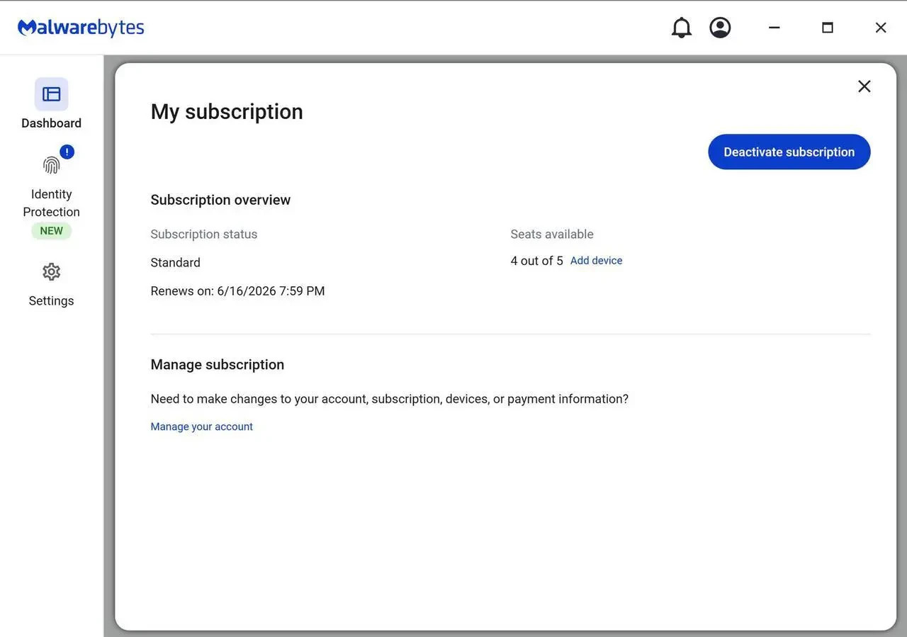 Malwarebytes Premium Security – 3 Device / 1 Year