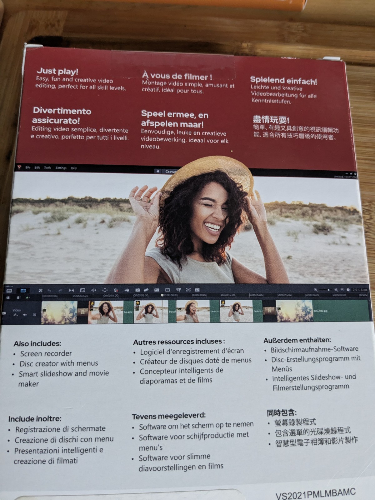 Corel VideoStudio Pro 2021 ~ Product Key Card for Digital Download