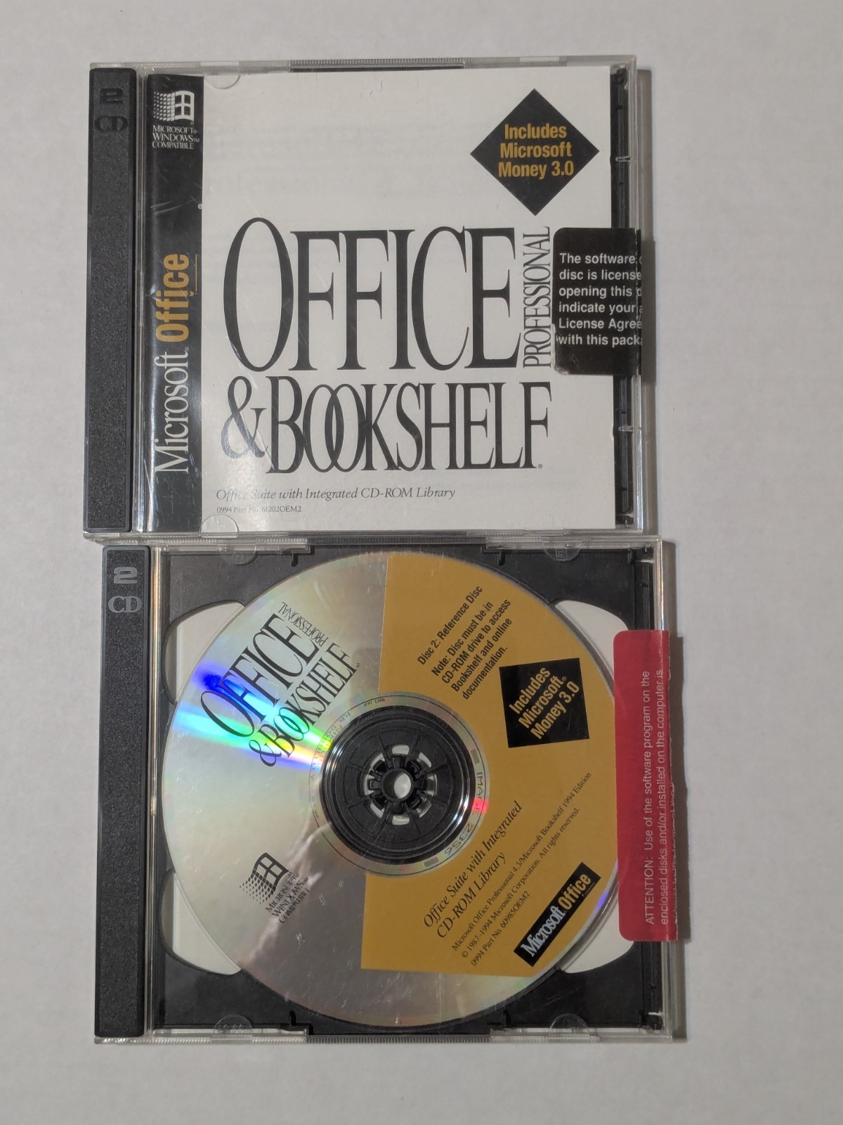 Microsoft Office Professional 4.3 & Bookshelf 1994 Edition / Microsoft Money 3.0