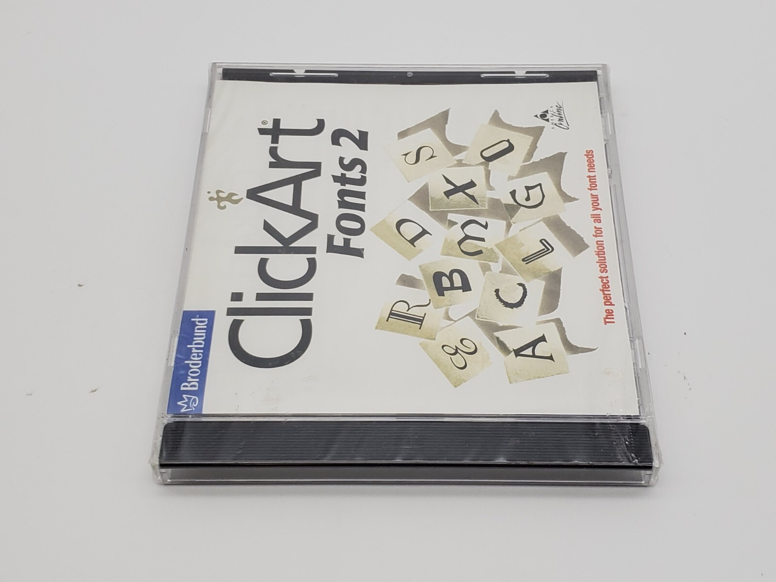 ClickArt Fonts 2 (Jewel Case) – Broderbund – New