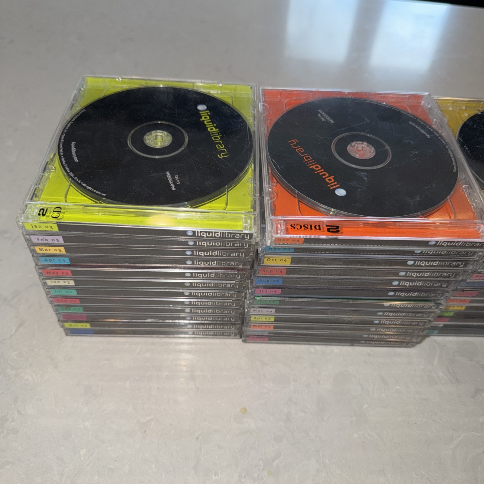 60 LIQUID LIBRARY CDS, 2003-2007 STOCKPHOTOS/VECTOR, CLIP ART ROYALTY FREE