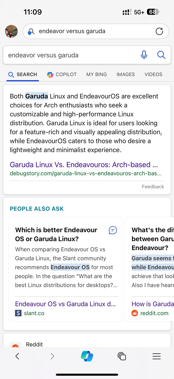 EndeavorOS LINUX AMD64/ARM 4GB USB key Based On arch