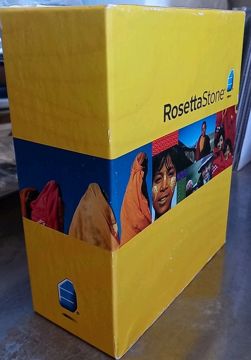ROSETTA STONE CHINESE MANDARIN LEVELS 1-2-3 Complete in Great Shape!