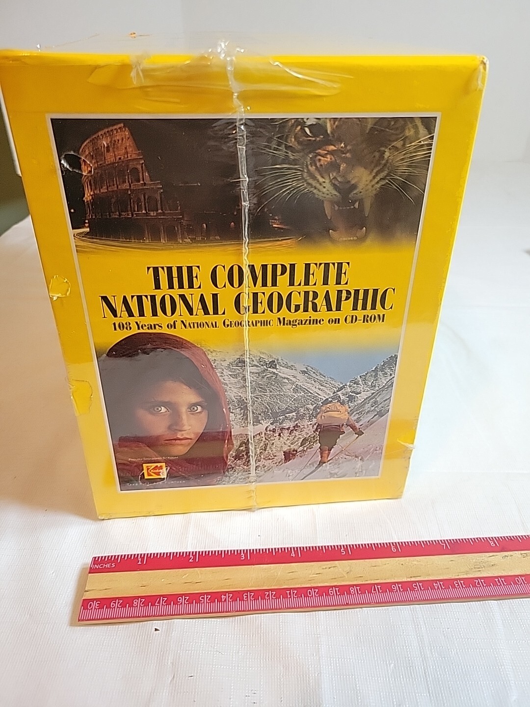 Vtg 1997 National Geographic Complete Sealed CD-ROM 1888-1990 * PC Computer *