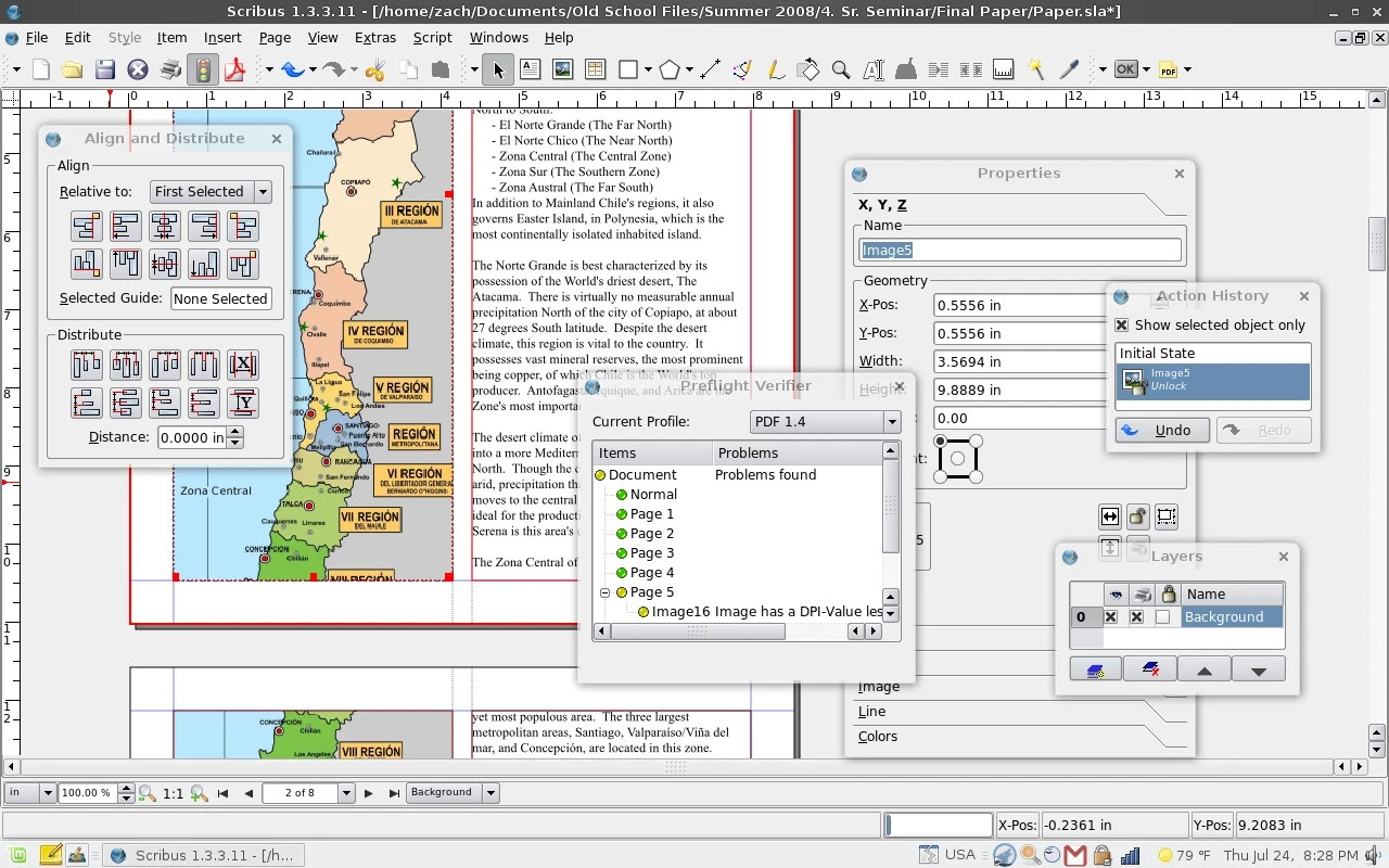 Scribus Desktop Publishing Pro Software for Windows 2026 | Print Design on USB