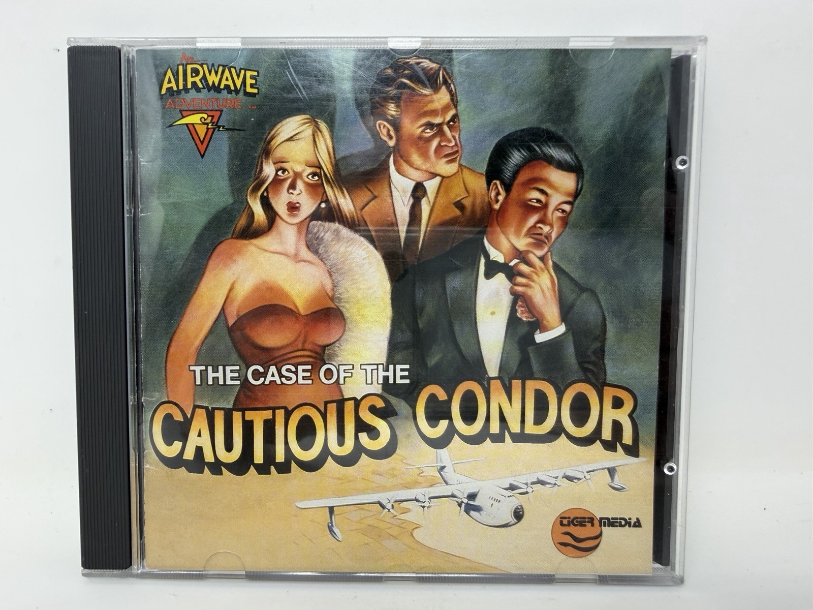 The Case Of The Cautious Condor – TigerM Media INC – PC CD-ROM / DOS – 1990