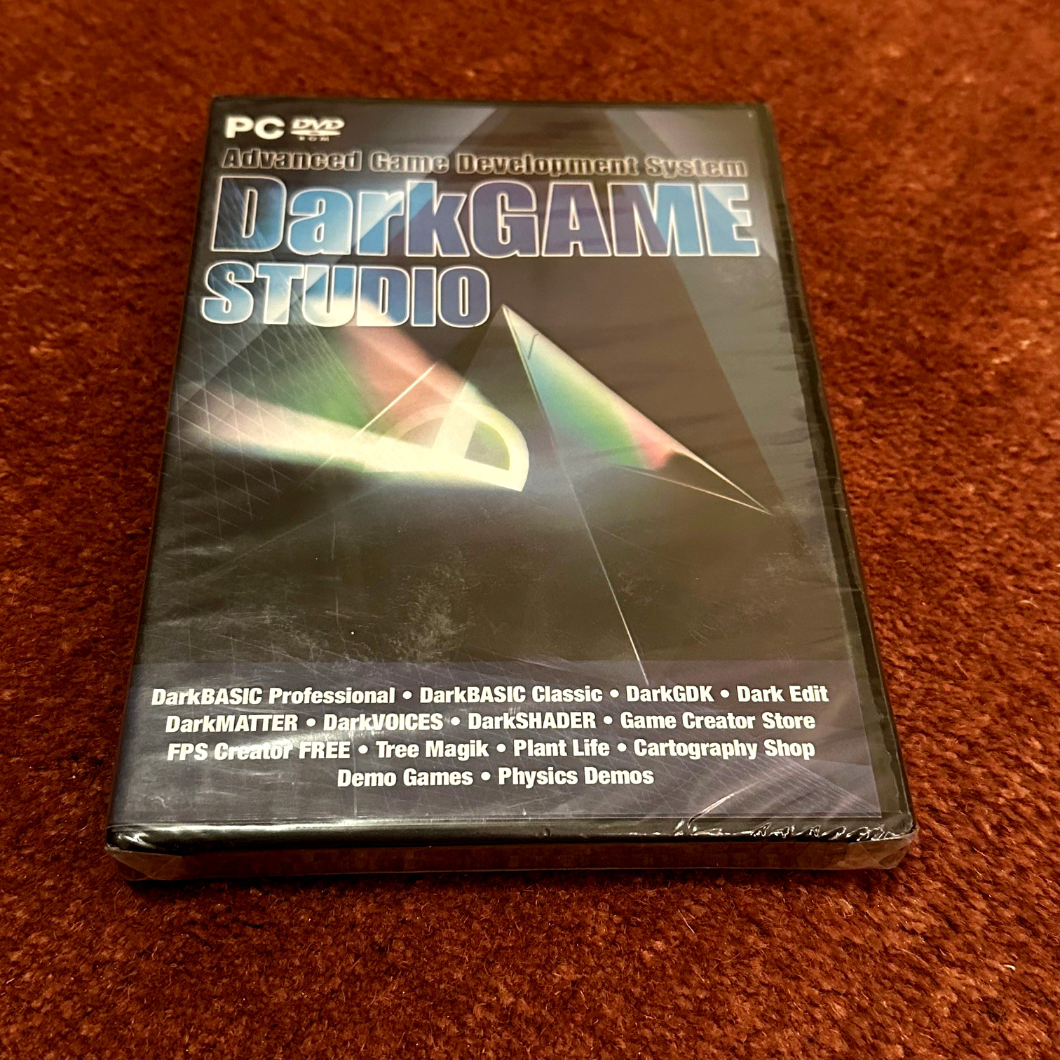 Dark GAME Studio PC DVD ROM – Advanced Game Development System – NEW
