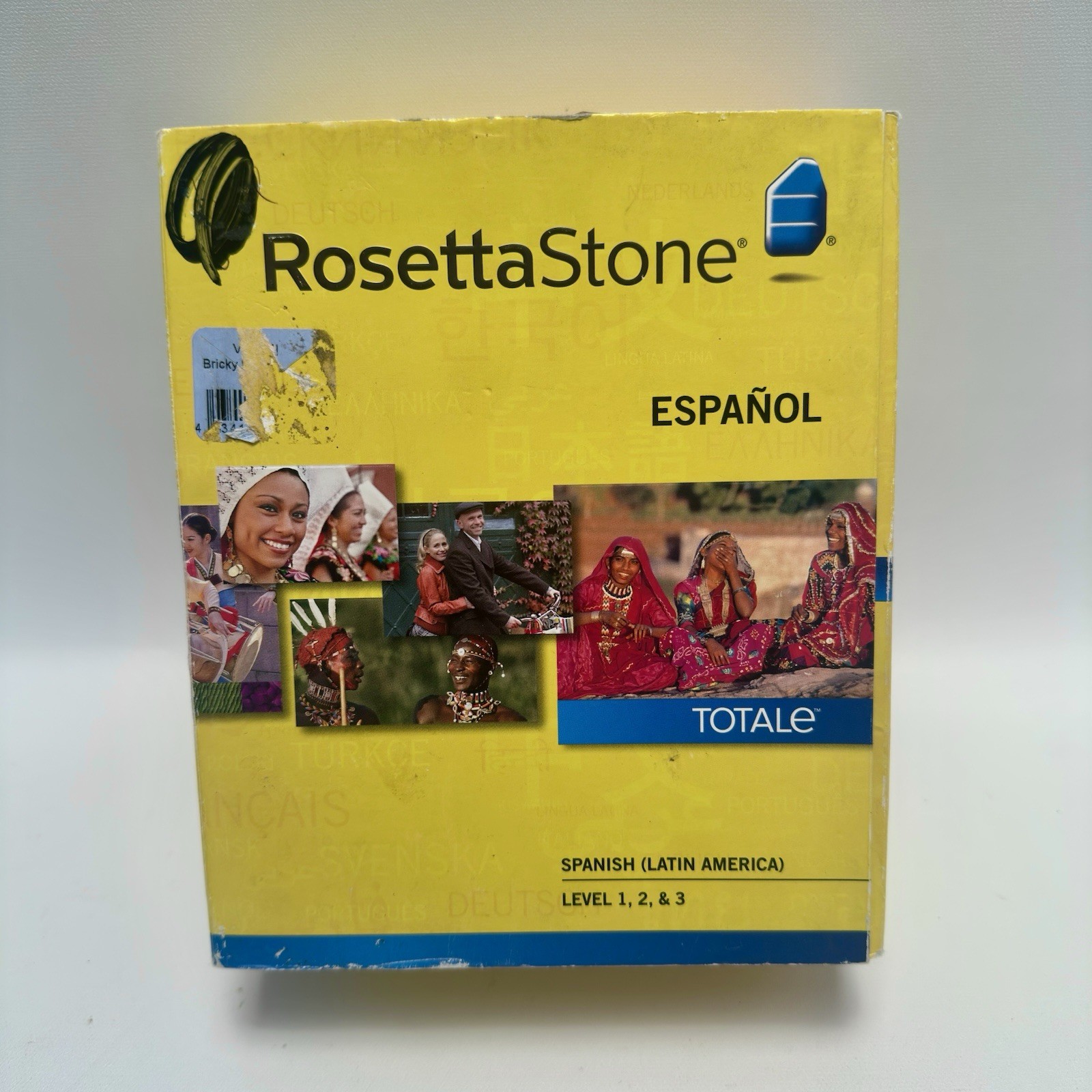 Rosetta Stone TOTALe Complete ESPAÑOL Spanish Version 4 Level 1, 2 & 3