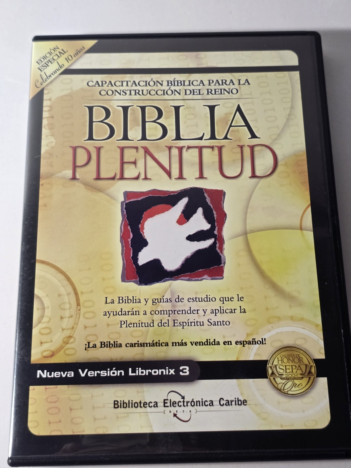 Biblia Plenitud Libronix 3 DVD-ROM Software Spanish Grupo Nelson SEPA