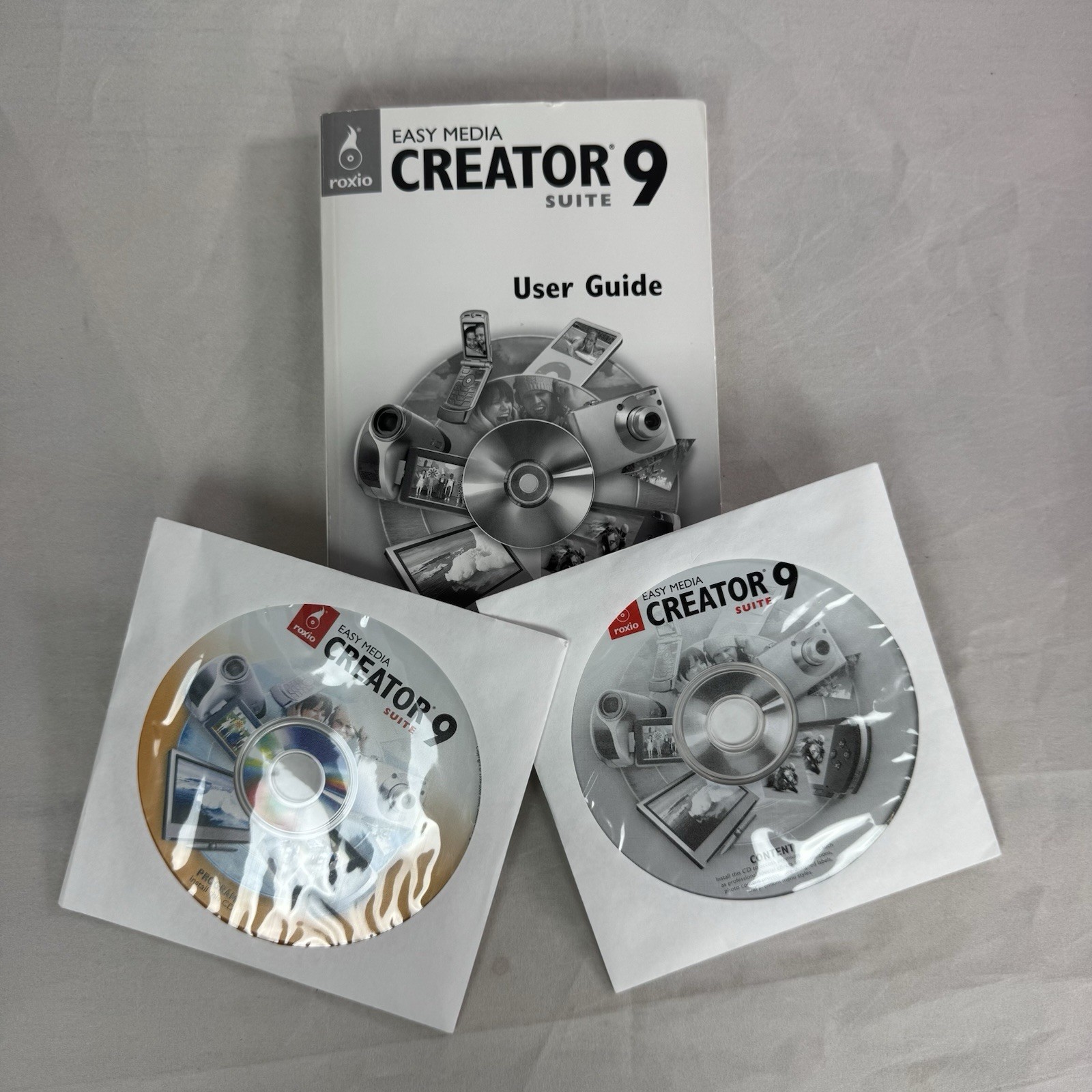 Roxio Easy Media Creator 9 Suite Multimedia Tools CD for Windows XP/2000 125