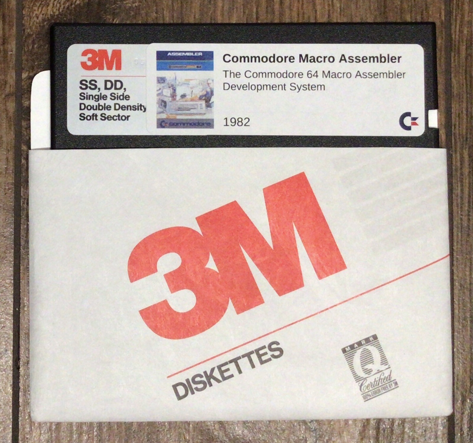 The Commodore 64 Macro Assembler Development System – 5.25” Floppy Disk