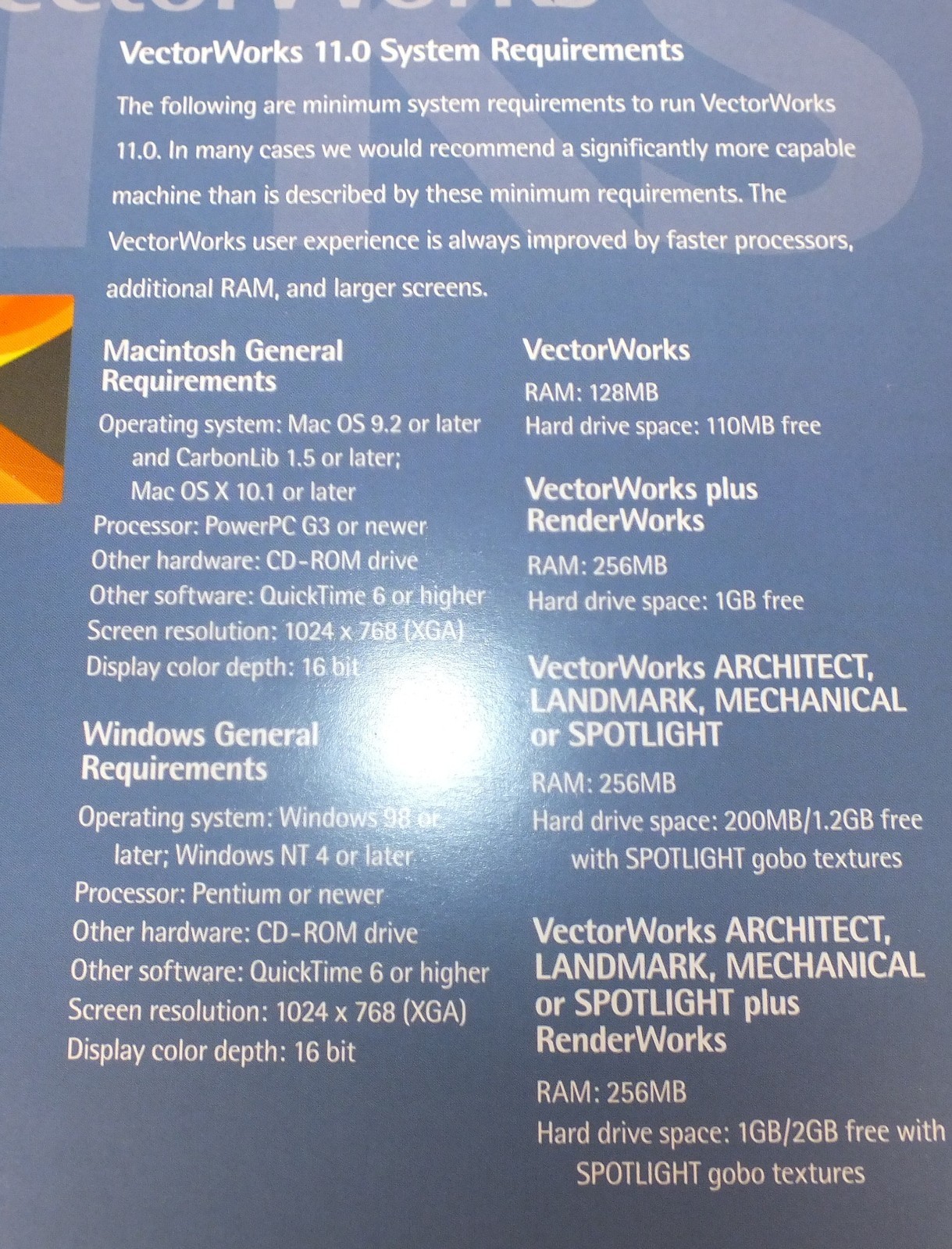 Replacement Disc For Vector Works Series A065 / G056 Version 11.0 **NO CODES**