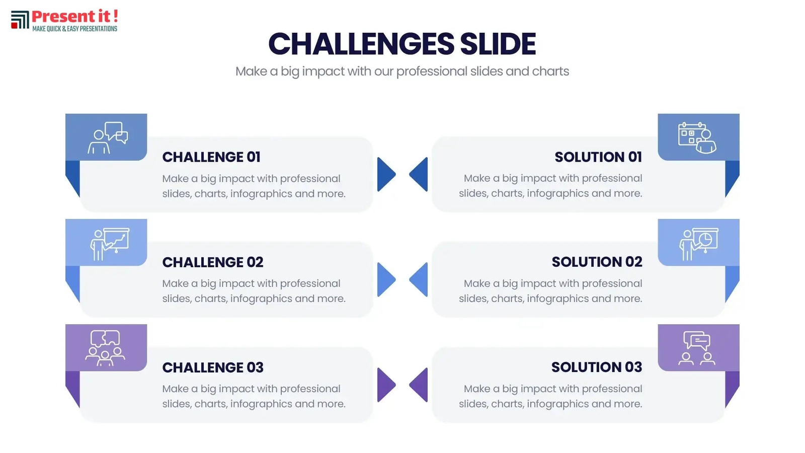 Challenges Infographic Slides & Template