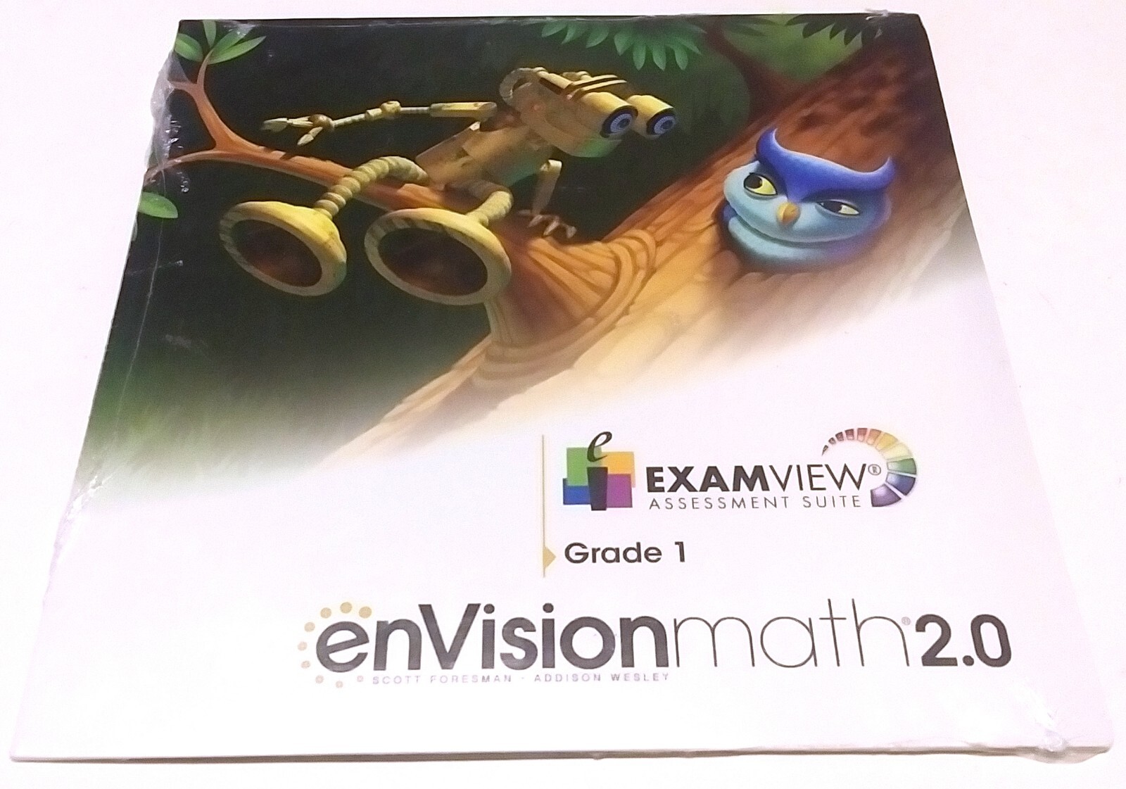 NEW – ENVISION MATH 2.0 – GRADE 1 – EXAMVIEW – CD ROM – PEARSON ALWAYS LEARNING