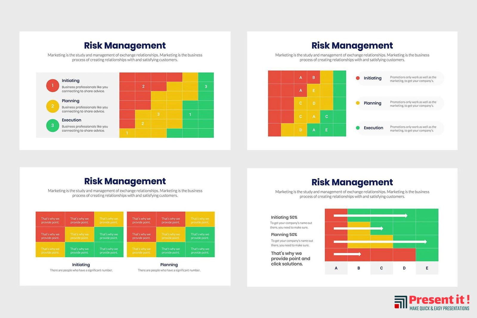 Risk Management Infographic Template