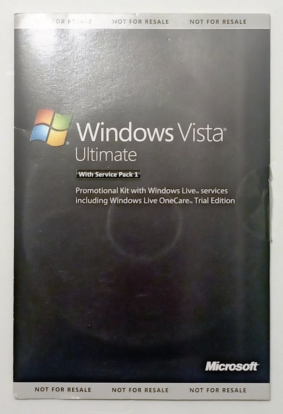Microsoft Windows Vista Ultimate 32 bit with Service Pack 1 and License Key