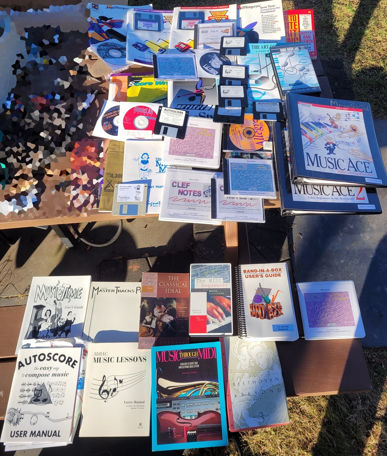 Huge Lot of 90’s Macintosh MIDI Music Scoring & Transcription Software Education