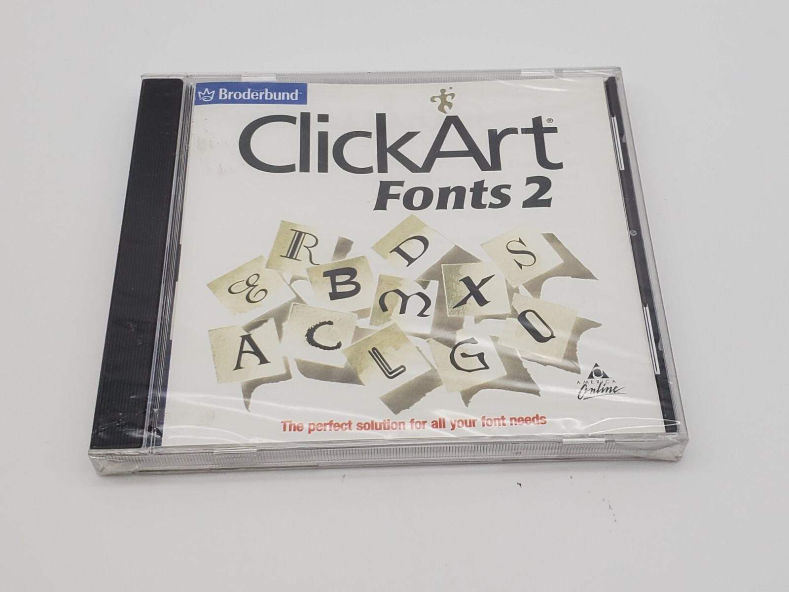 ClickArt Fonts 2 (Jewel Case) – Broderbund – New
