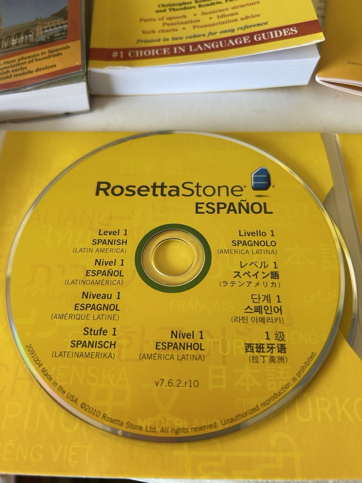 Rosetta Stone Español Spanish Latin Levels 1-5 Set Complete Set