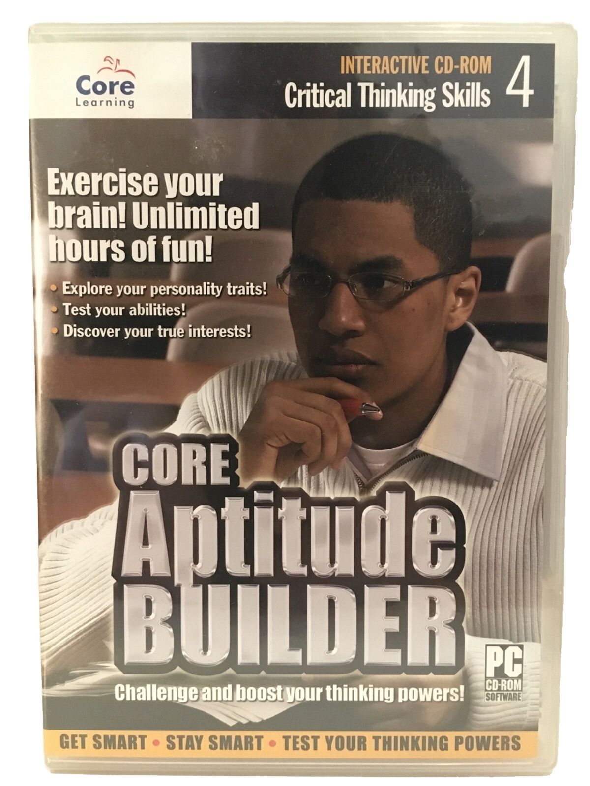 Core Aptitude Builder – Critical Thinking Skills 4 (CD-ROM, 2008) New! Sealed!