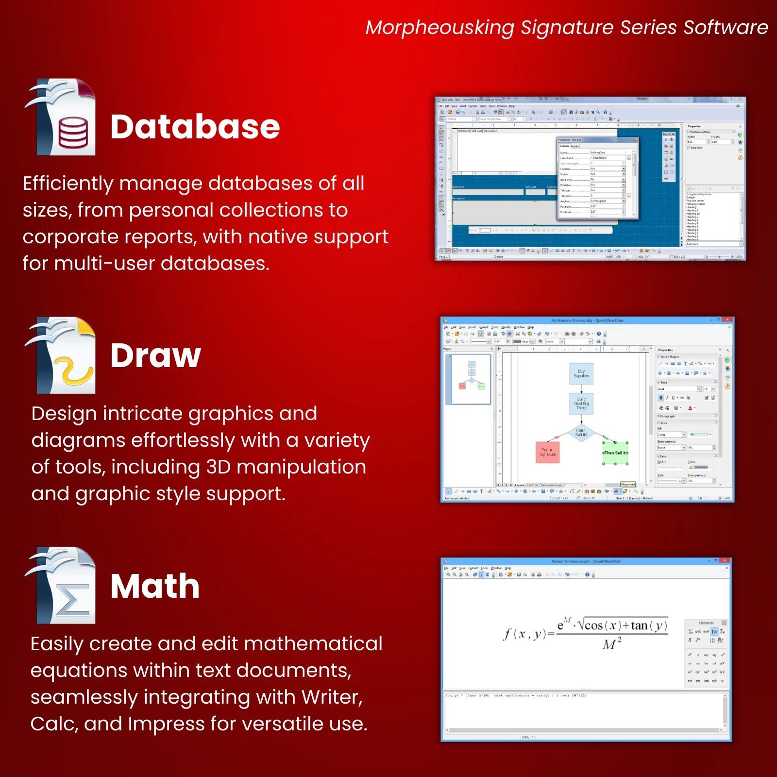 Open Office Software Suite for Windows-CD-Word Processing-Home-Student-Business
