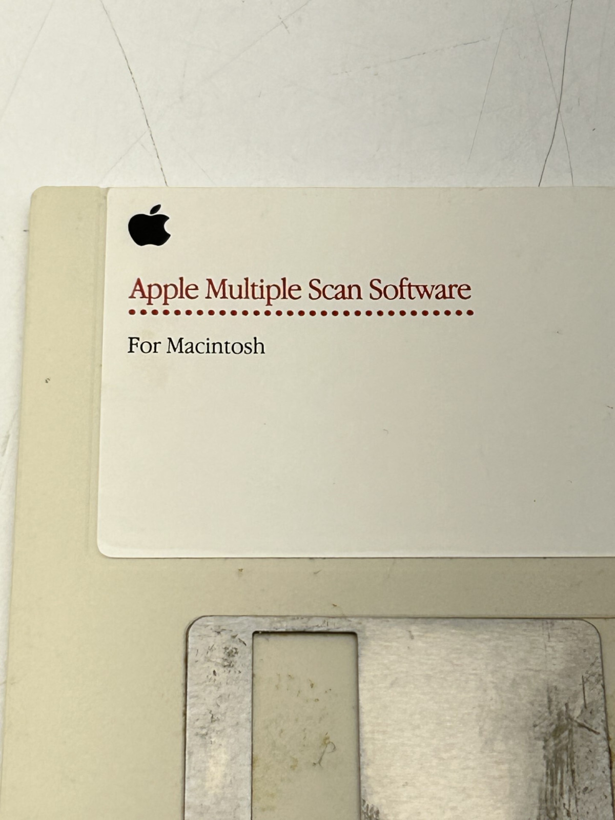3.5″ Apple Multiple Scan Software For Macintosh V. 1.1 Disk by Apple 690-1429-A